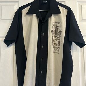 Men's Hawaiian Tiki Shirt